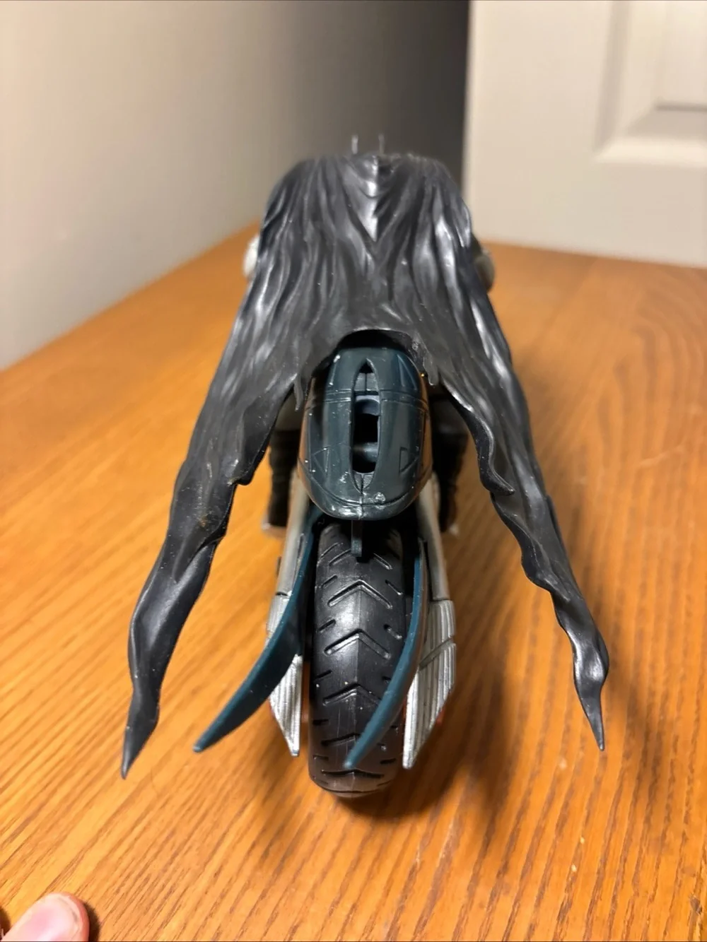Batman Black, Gray & Yellow Batcycle with Figure